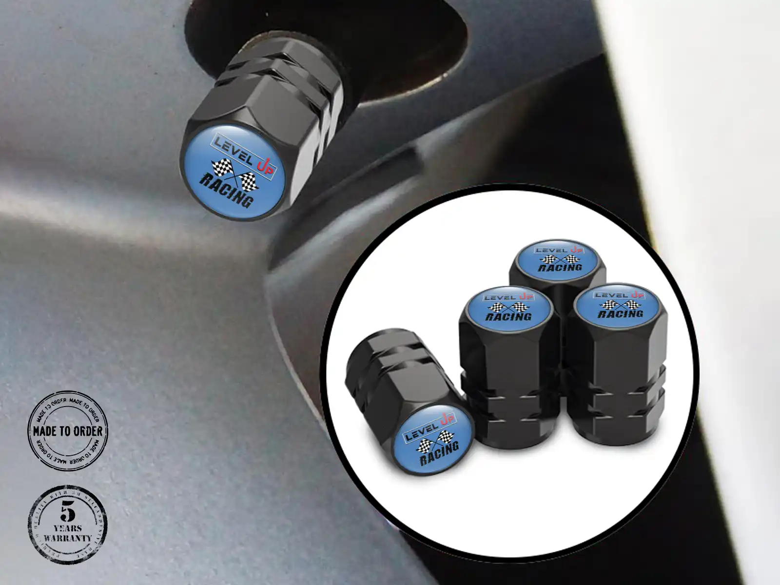 Tire Valve Caps for Bicycle Stylish Look